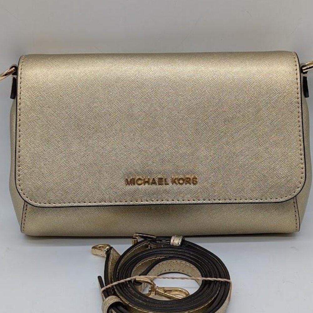 Michael Kors gold crossbody - NWT